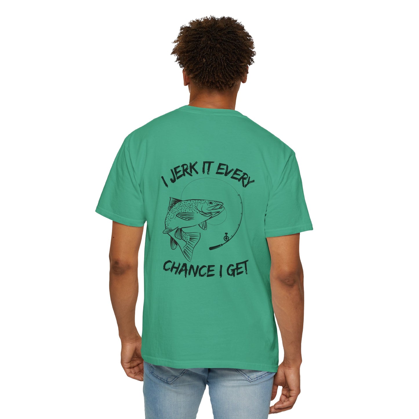 Jerk It T-Shirt, Perfect for Anglers, Father's Day Gift, Cottontail Shirt, Outdoor Adventure Apparel, Casual Wear