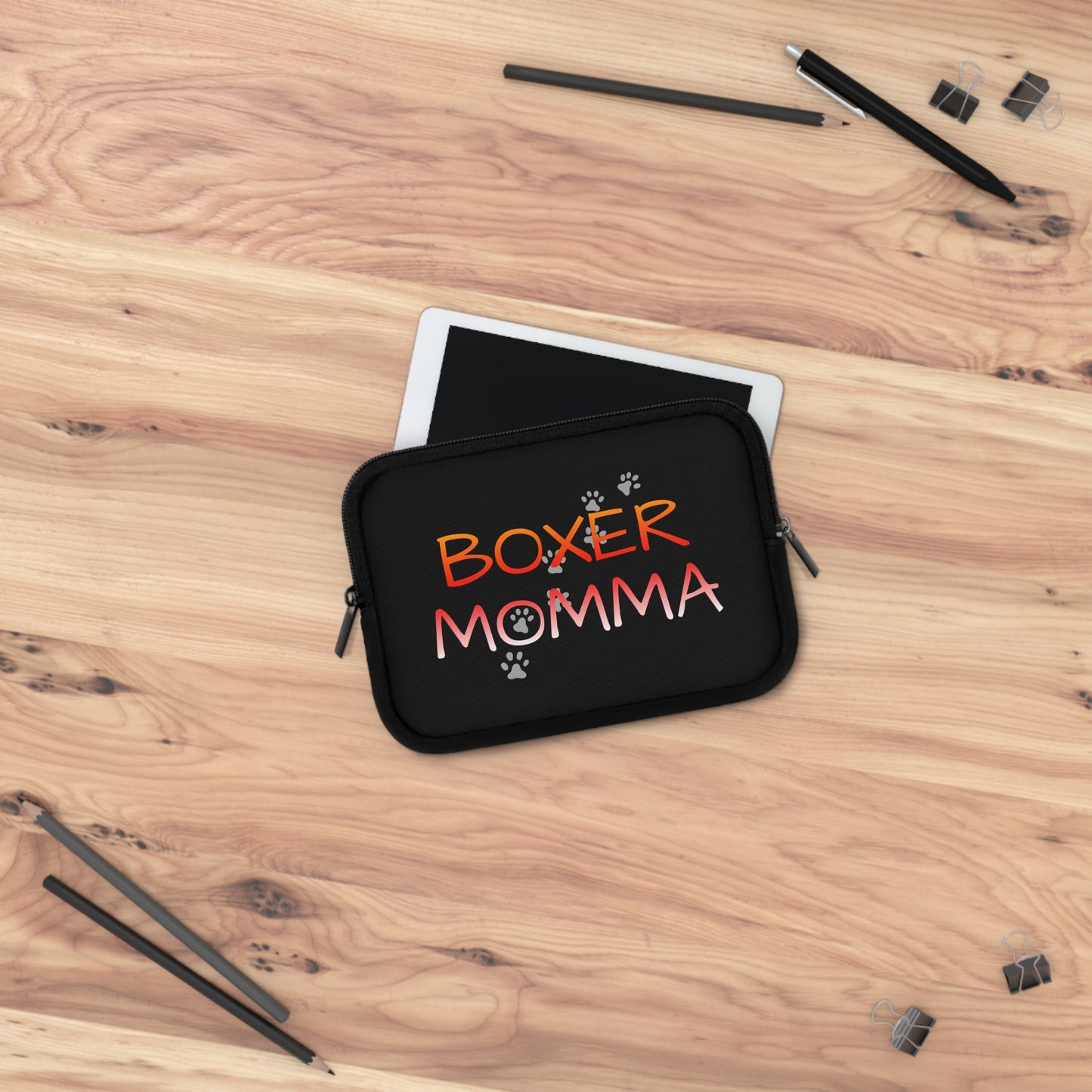Boxer Momma Laptop/Tablet Sleeve