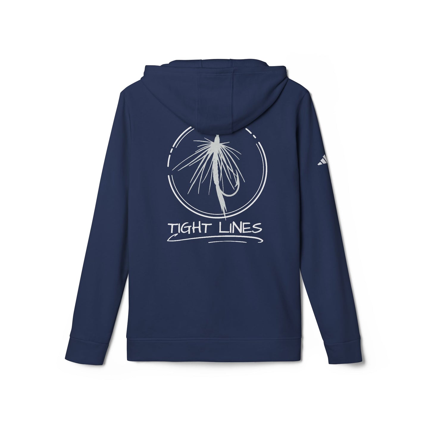 Tight Lights Adidas Fleece Hoodie - Perfect for Beach Days, Outdoors, and Casual Outings | Unisex, Beachwear