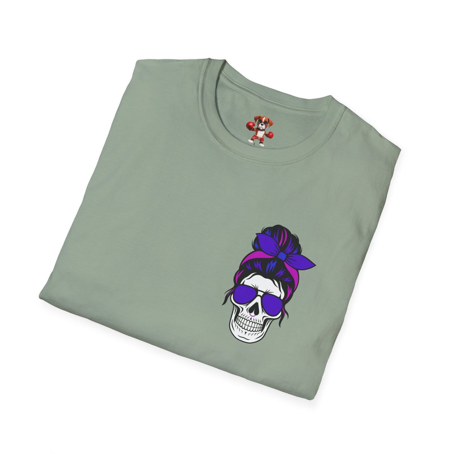 My Tatt's Don't Like You Either Tee, Unisex Softstyle T-Shirt with Skull Design, Aesthetic Graphic Shirt, Perfect Gift for Tattoo Lovers