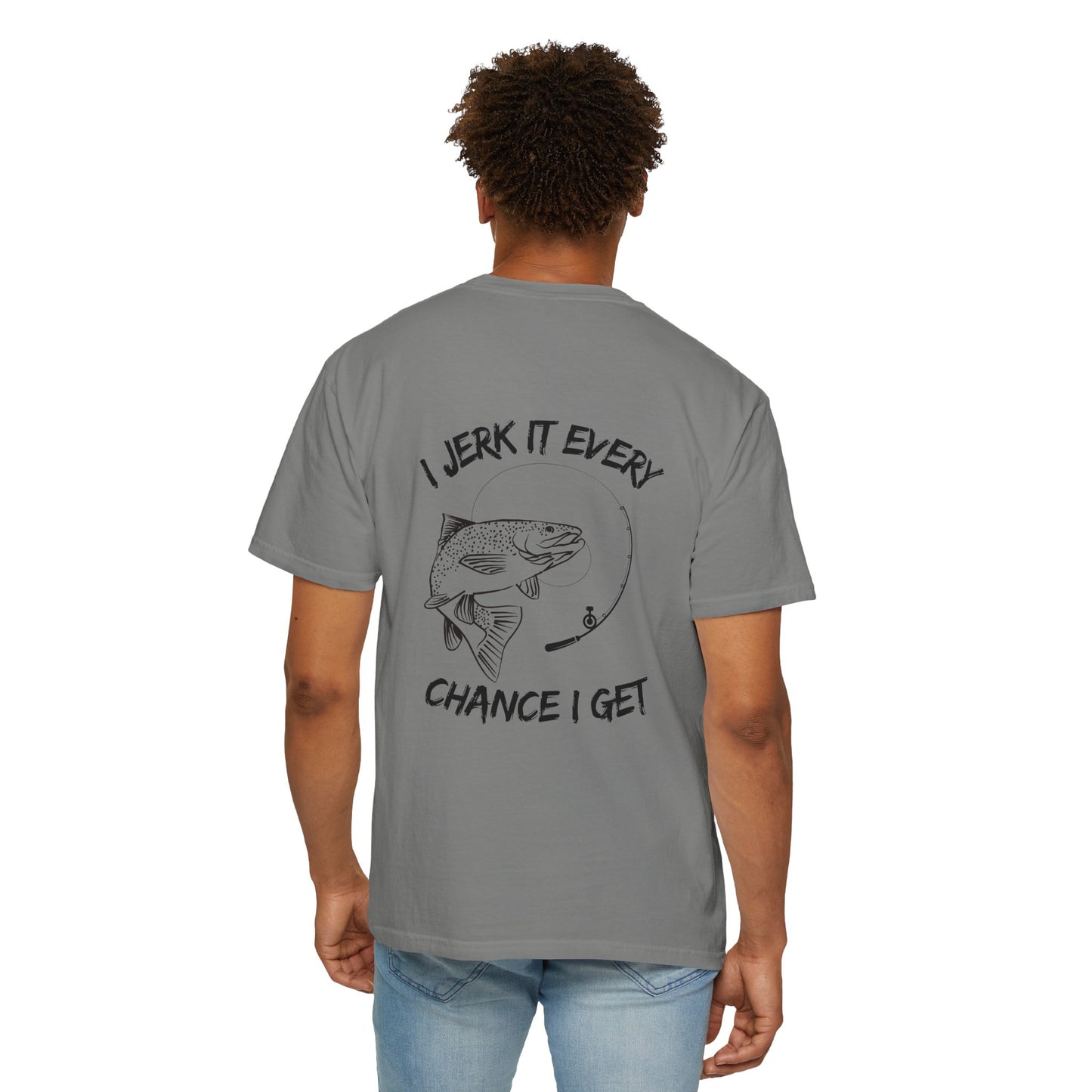Jerk It T-Shirt, Perfect for Anglers, Father's Day Gift, Cottontail Shirt, Outdoor Adventure Apparel, Casual Wear
