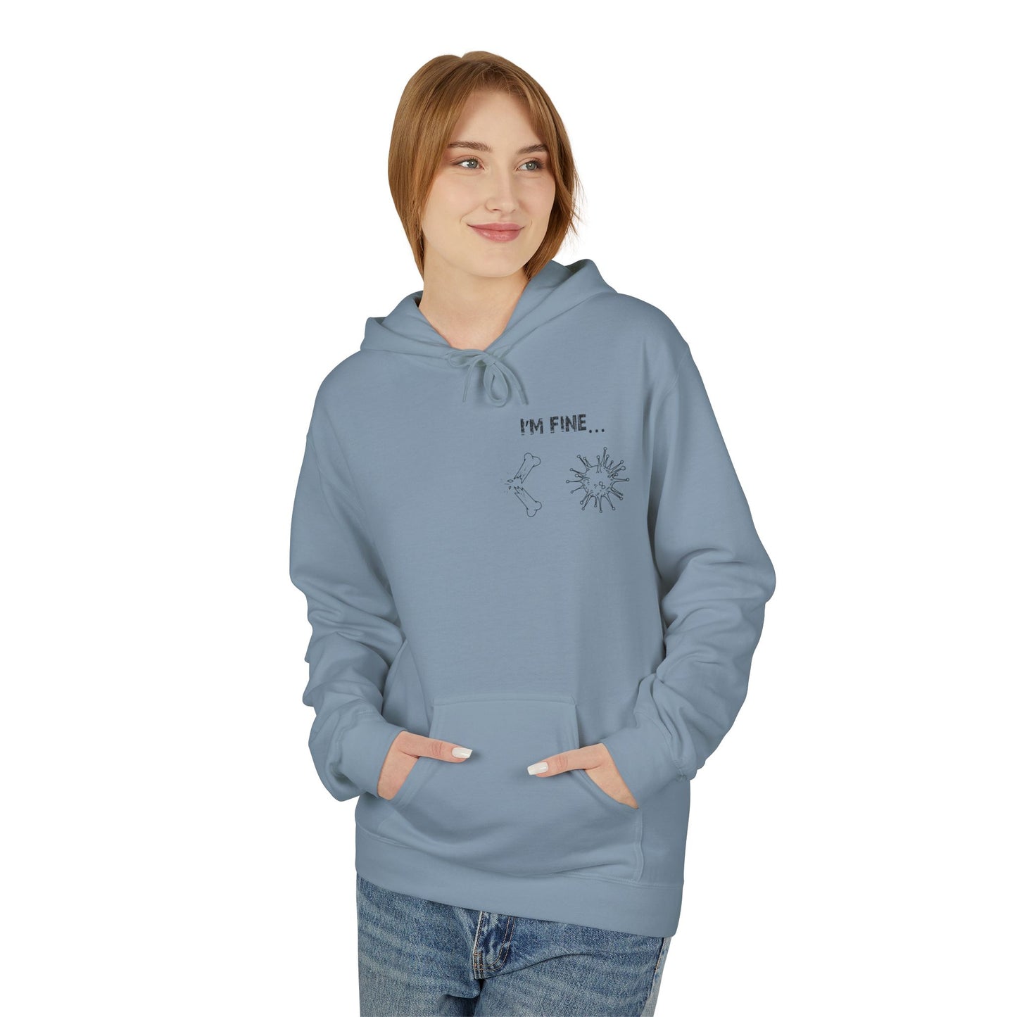 Everything's Fine Gamer Fleece Hoodie