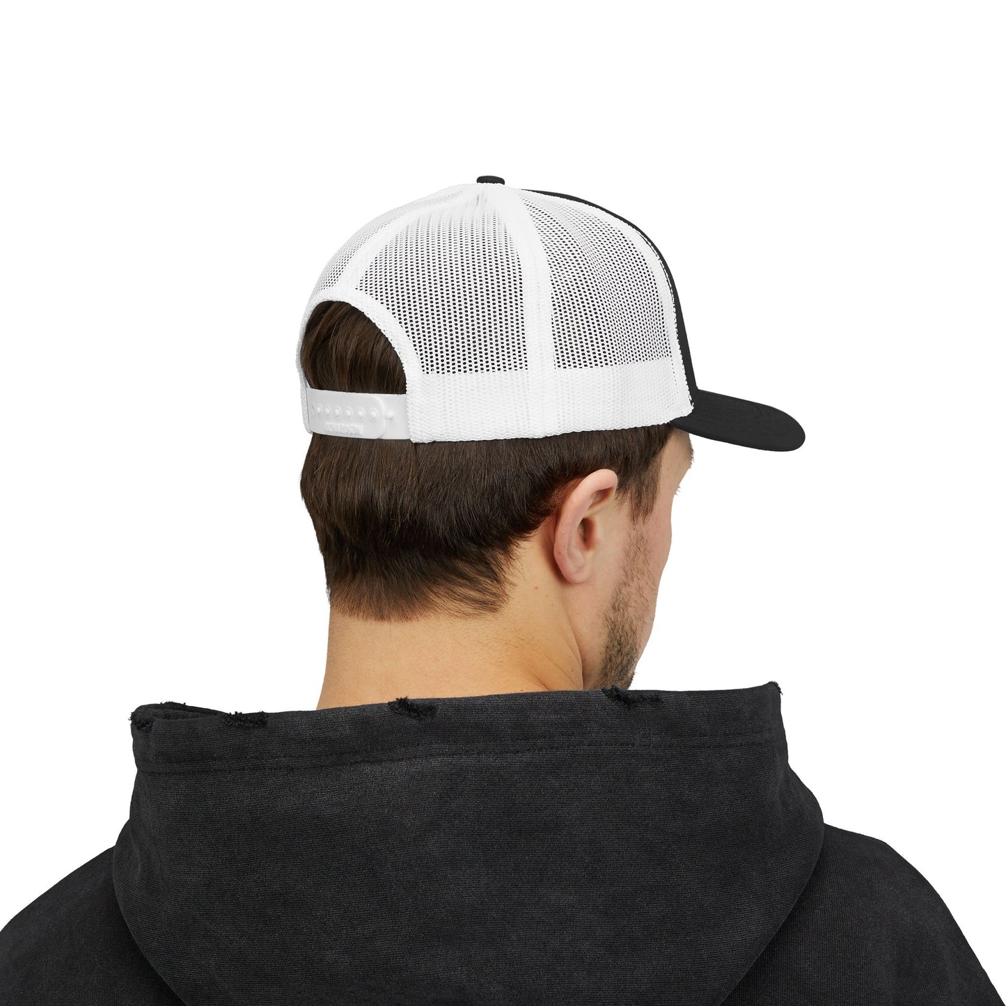 Tight Lines Embroidered Trucker Hat (Light Logo)