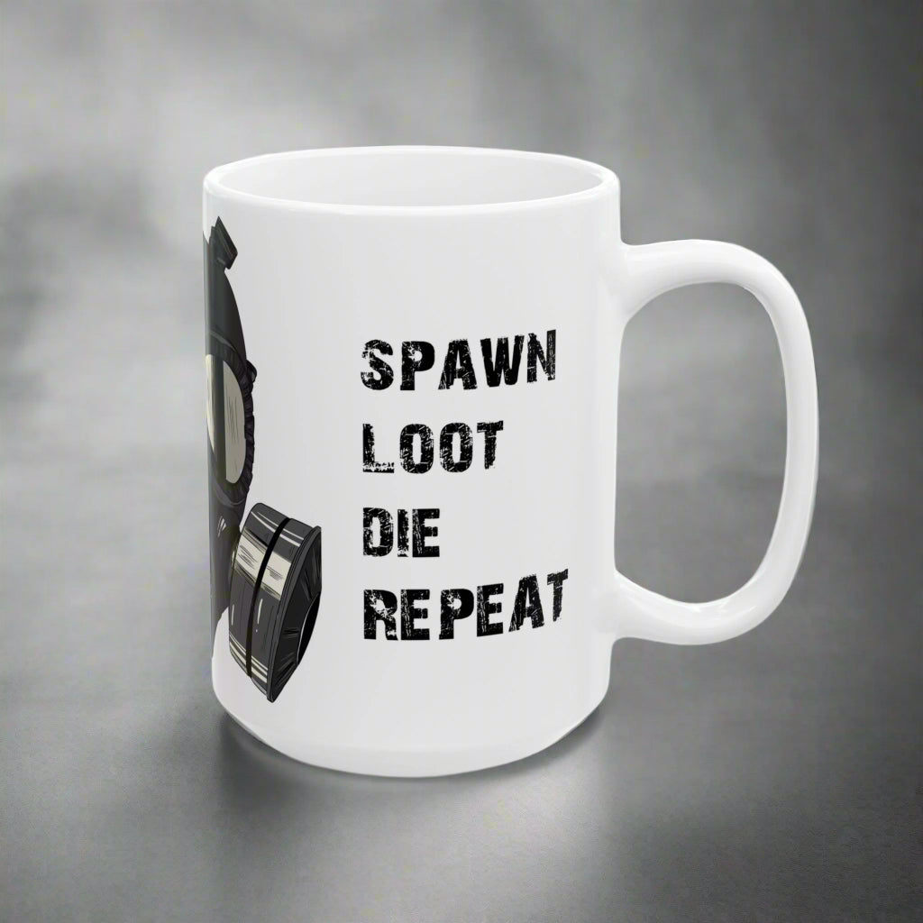 Spawn Loot Die Repeat Mug