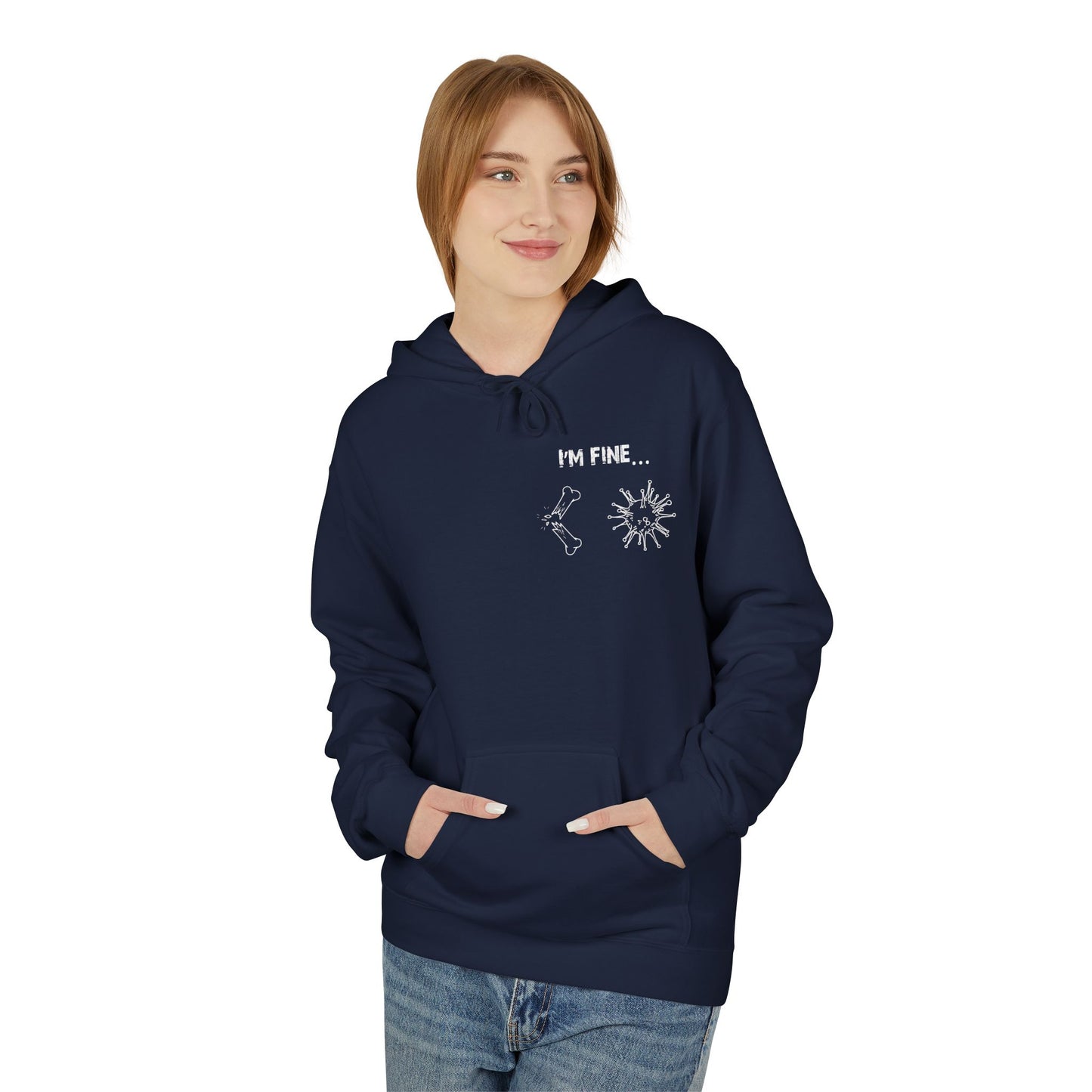 Everything's Fine Gamer Fleece Hoodie