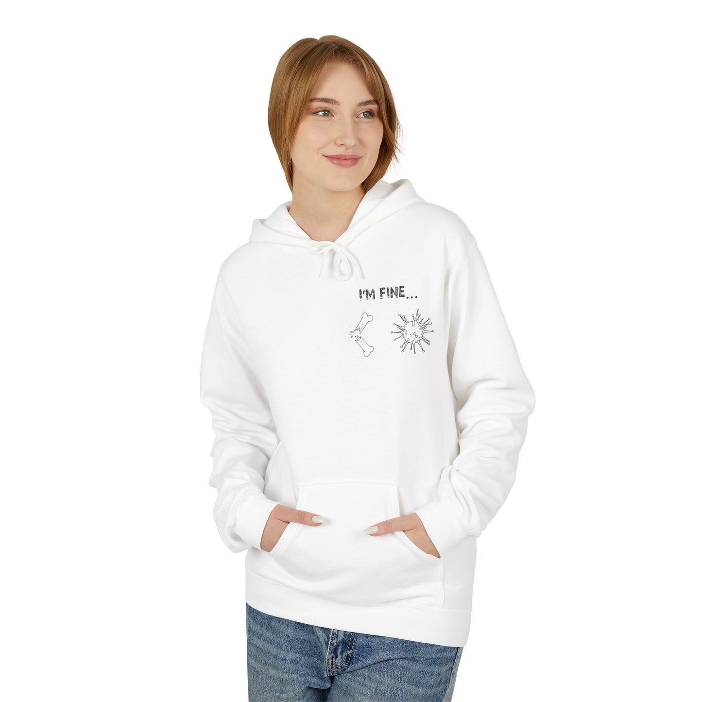Everything's Fine Gamer Fleece Hoodie