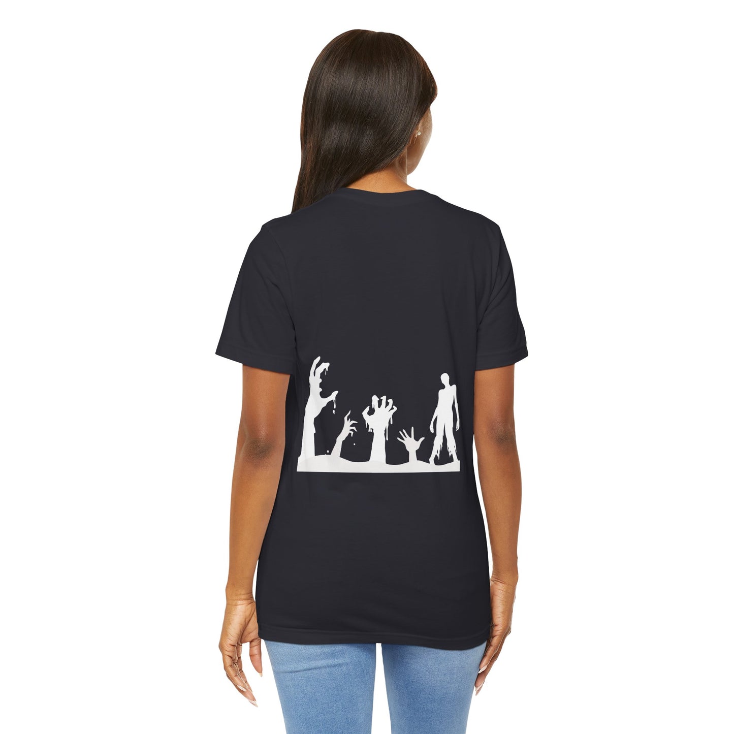 #No Mic No Life Unisex Tee, Fans of Zombie Culture, Graphic Tee for Casual Wear, Gamer Essentials, Zombie Apocalypse Survival Gear