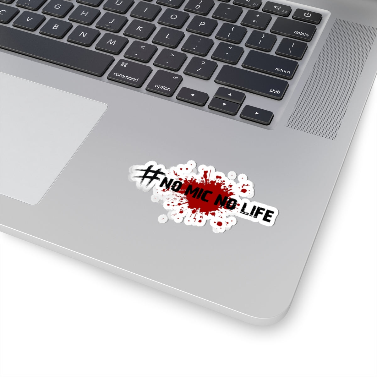 #No Mic No Life Kiss-Cut Stickers | Gaming Stickers, Laptop Decals, Unique Gift, Skateboard Stickers