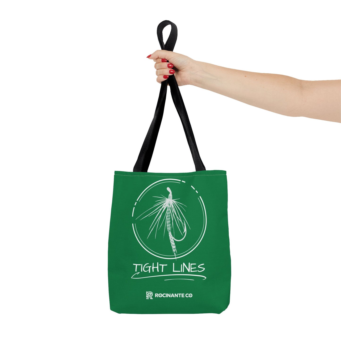 Tight Lines Tote Bag (Green)