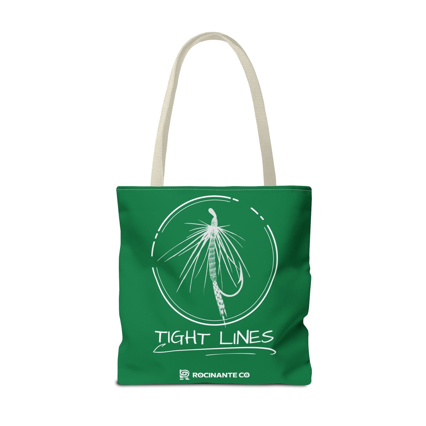 Tight Lines Tote Bag (Green)
