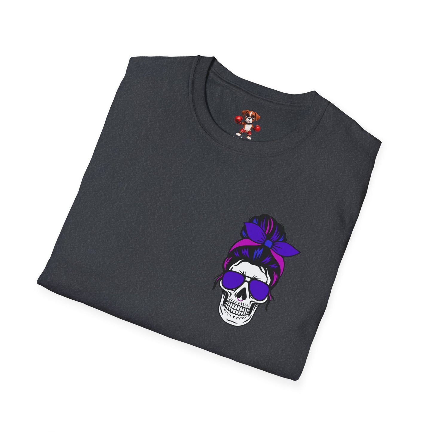 My Tatt's Don't Like You Either Tee, Unisex Softstyle T-Shirt with Skull Design, Aesthetic Graphic Shirt, Perfect Gift for Tattoo Lovers