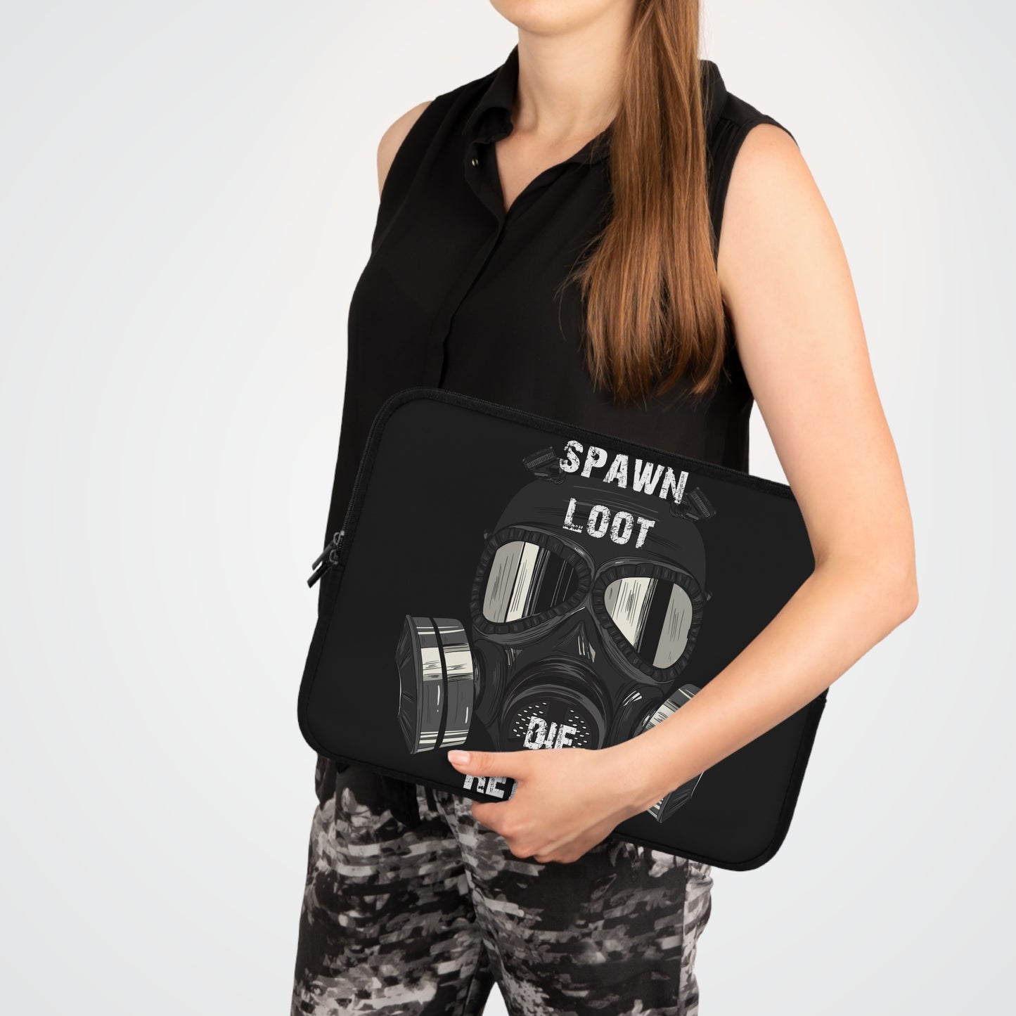 Spawn Loot Die Repeat Laptop/Tablet Sleeve