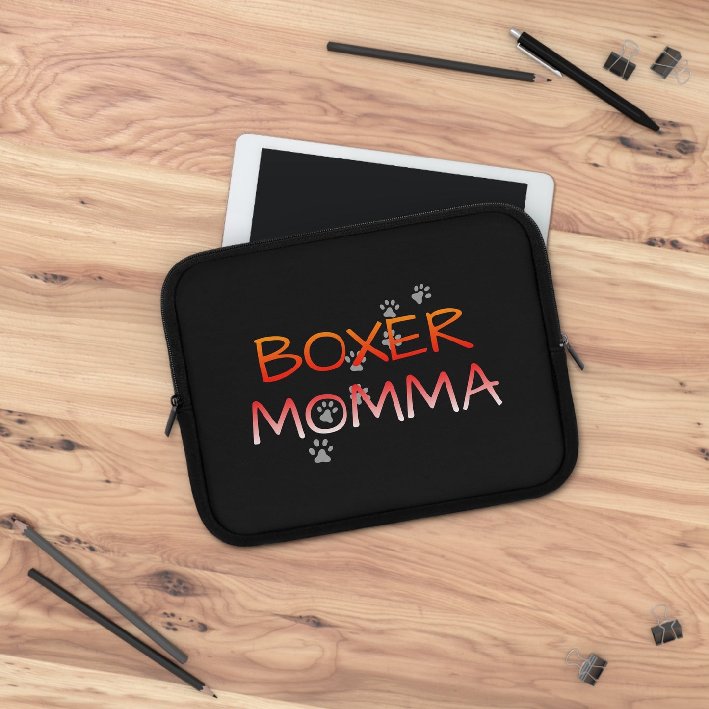 Boxer Momma Laptop/Tablet Sleeve