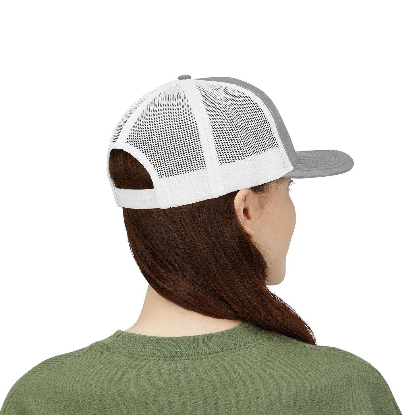 Tight Lines Embroidered Trucker Hat (Dark Logo)