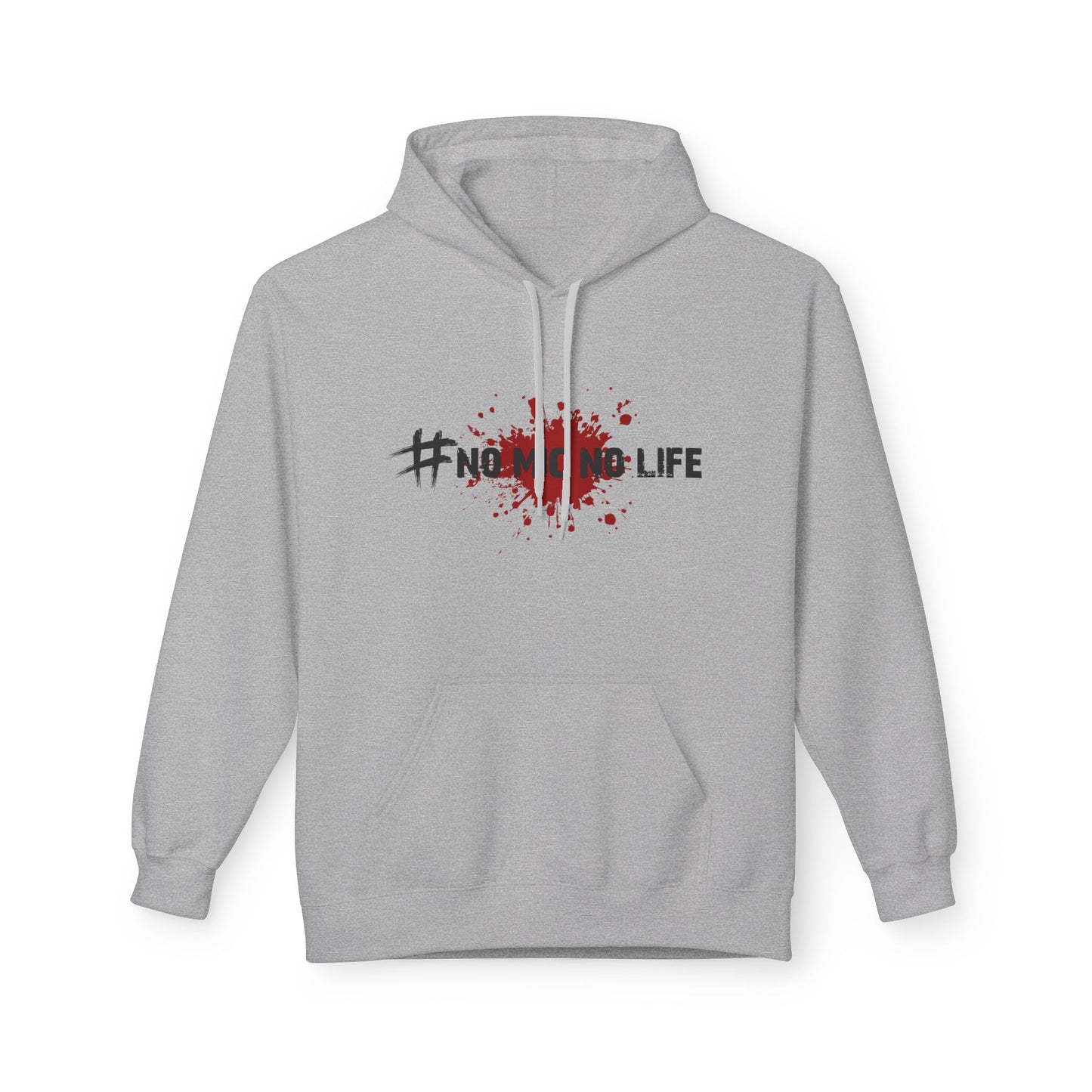 #No Mic No Life Unisex Hoodie – Gamer Essentials, Perfect for Halloween, Cosplay, Gift for Fans, Gaming, Zombie Culture