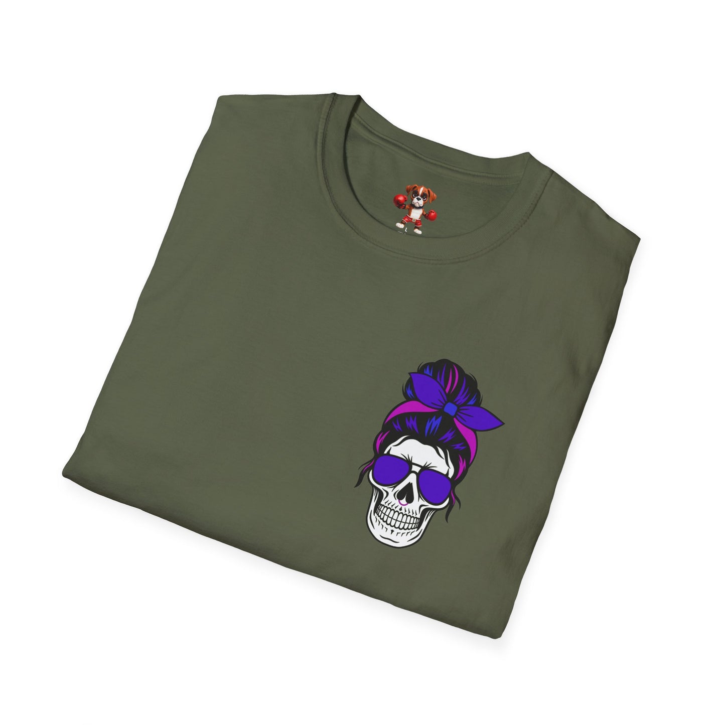 My Tatt's Don't Like You Either Tee, Unisex Softstyle T-Shirt with Skull Design, Aesthetic Graphic Shirt, Perfect Gift for Tattoo Lovers