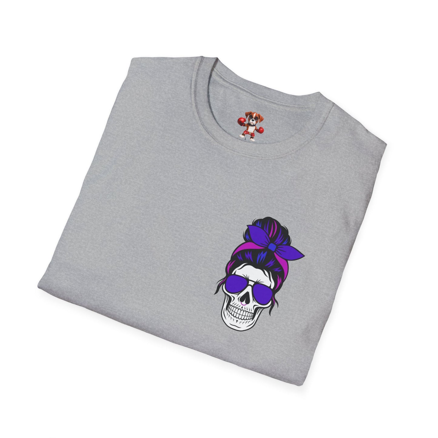 My Tatt's Don't Like You Either Tee, Unisex Softstyle T-Shirt with Skull Design, Aesthetic Graphic Shirt, Perfect Gift for Tattoo Lovers