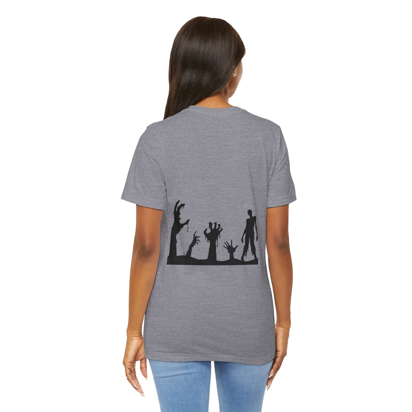 #No Mic No Life Unisex Tee, Fans of Zombie Culture, Graphic Tee for Casual Wear, Gamer Essentials, Zombie Apocalypse Survival Gear