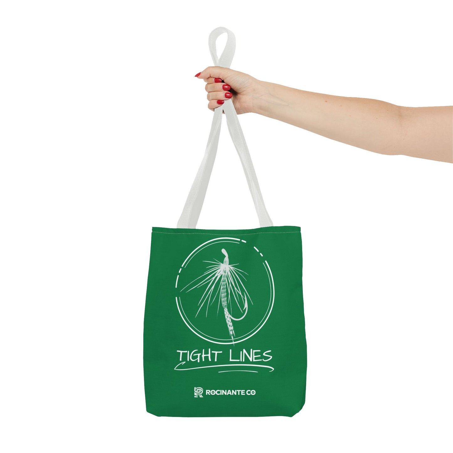 Tight Lines Tote Bag (Green)