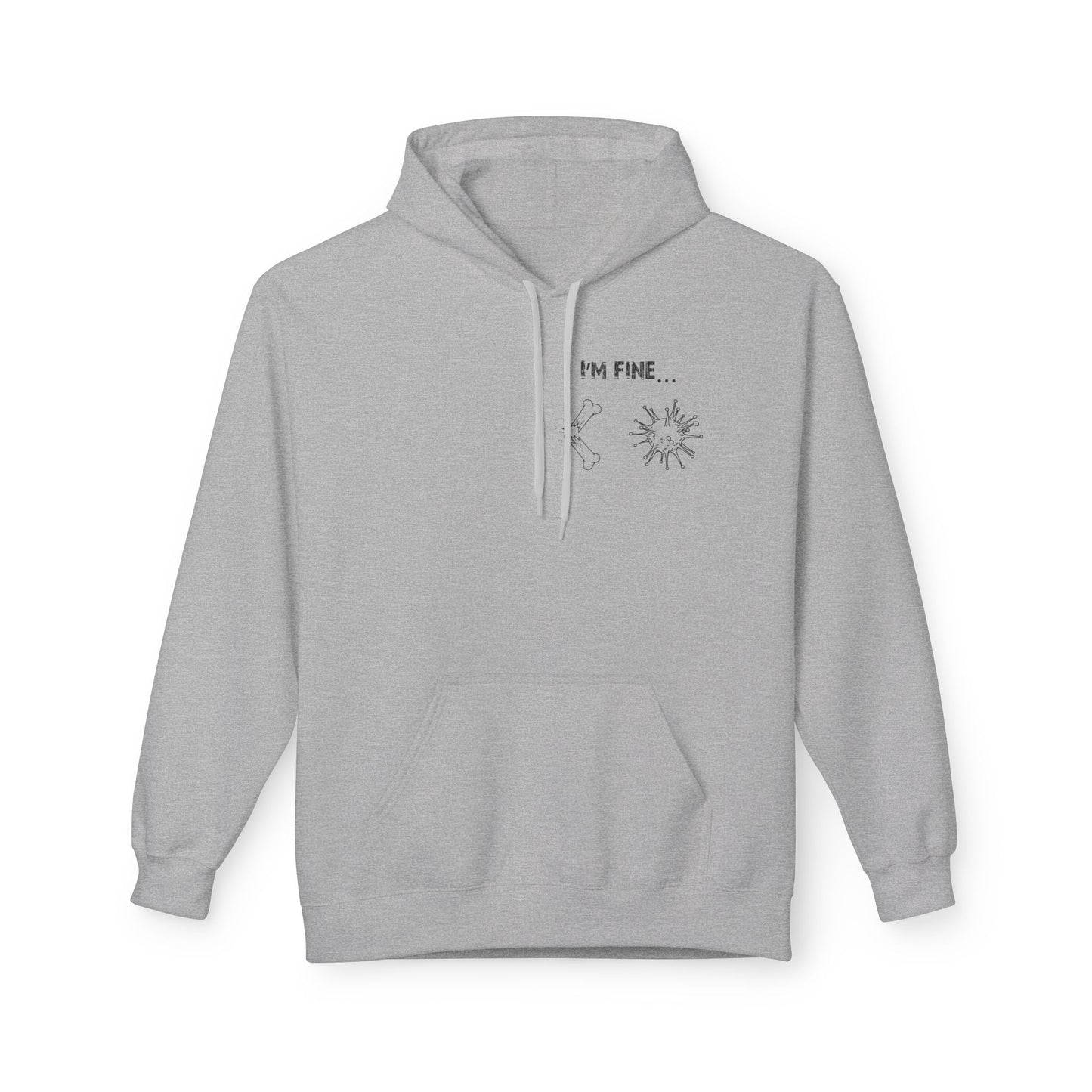 Everything's Fine Gamer Fleece Hoodie