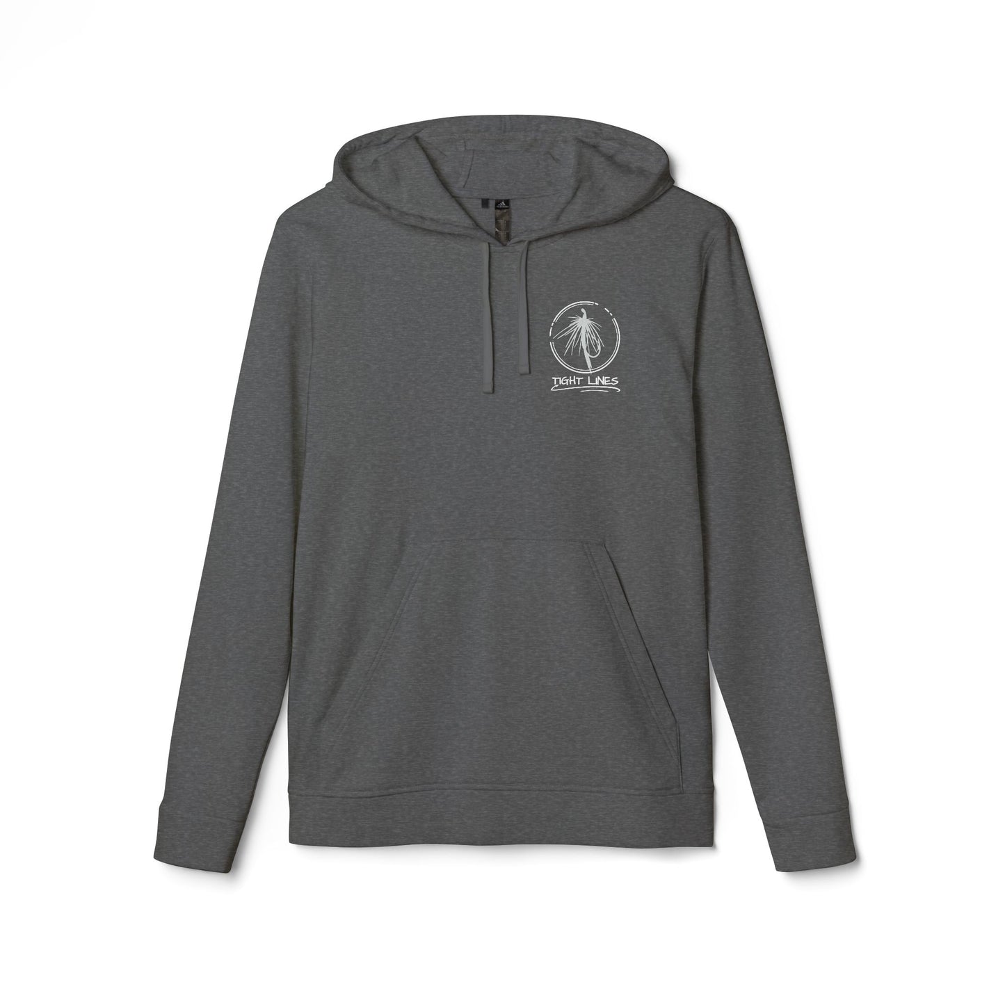 Tight Lights Adidas Fleece Hoodie - Perfect for Beach Days, Outdoors, and Casual Outings | Unisex, Beachwear