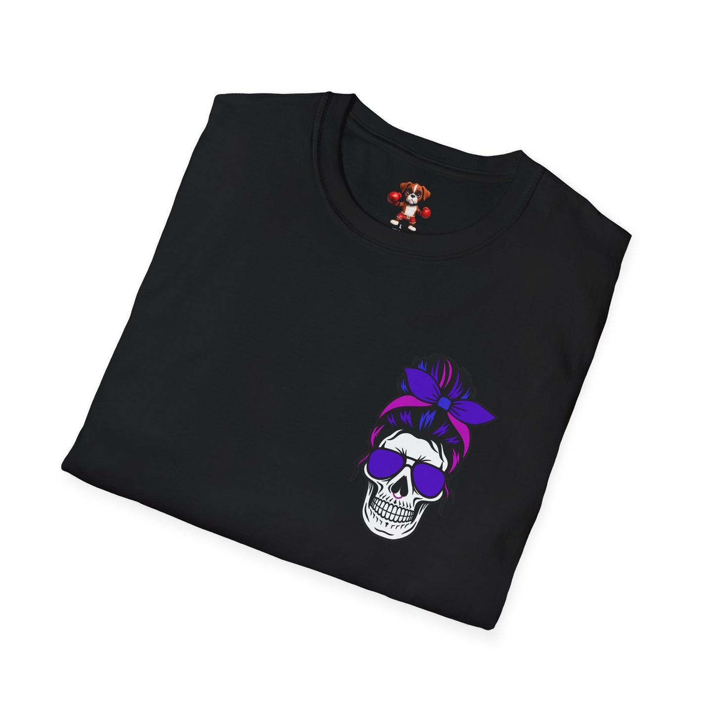 My Tatt's Don't Like You Either Tee, Unisex Softstyle T-Shirt with Skull Design, Aesthetic Graphic Shirt, Perfect Gift for Tattoo Lovers