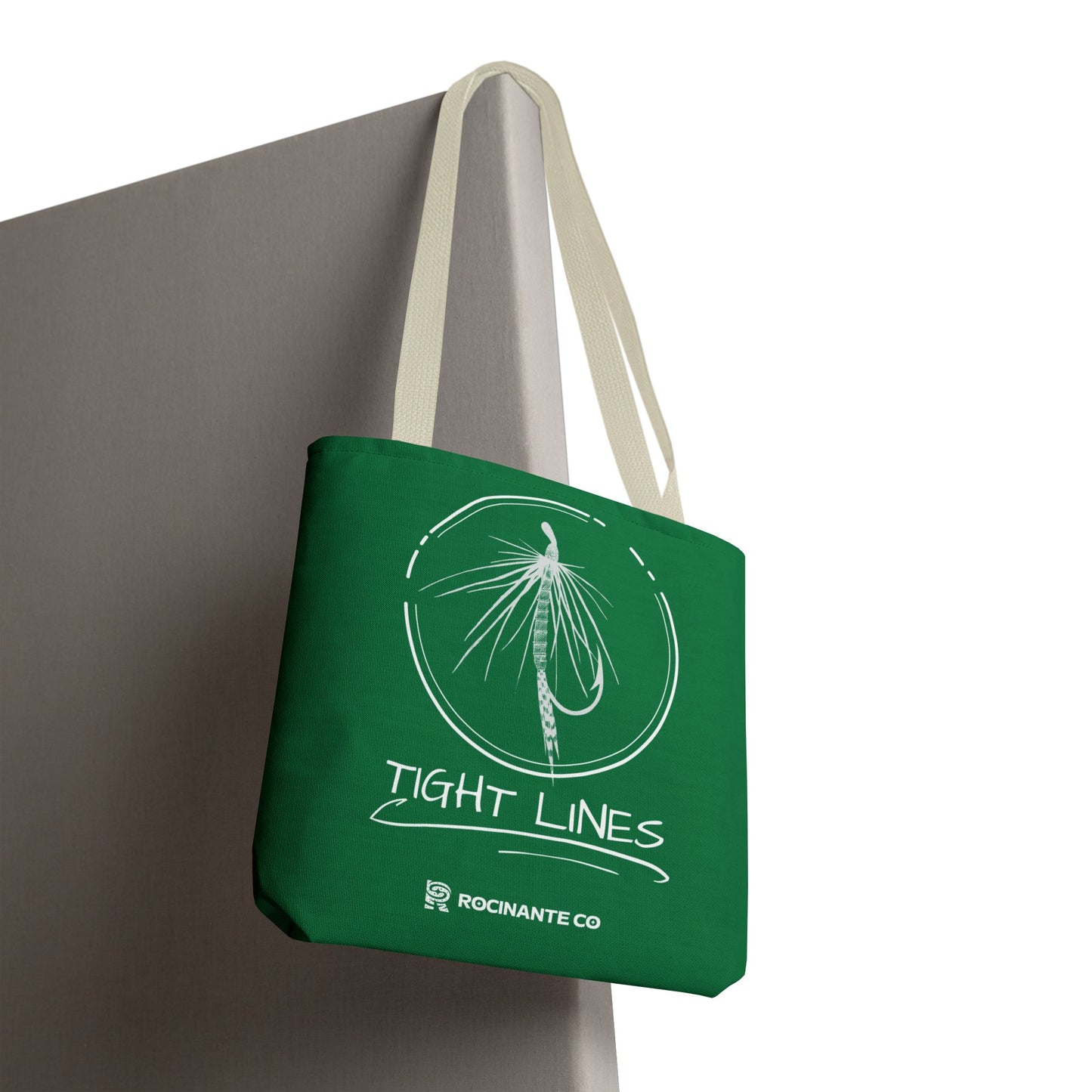 Tight Lines Tote Bag (Green)