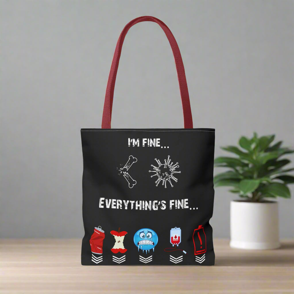 Everything's Fine Gamer Tote