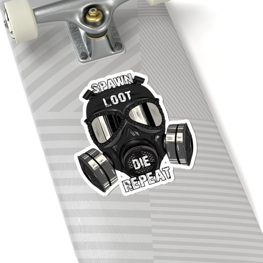 Spawn Loot Die Repeat Sticker