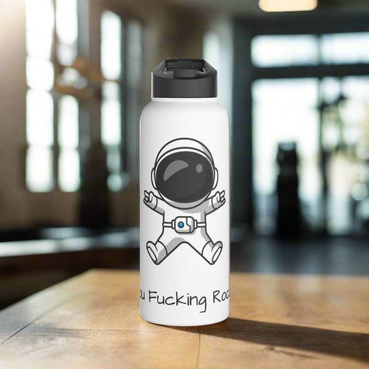 You F*cking Rock! Water Bottle