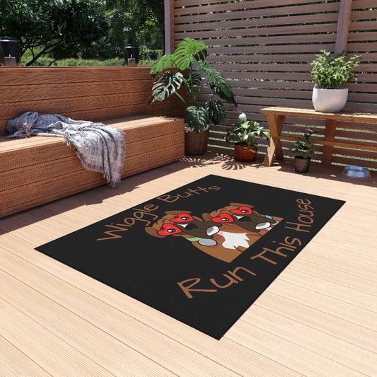 Wiggle Butt House Outdoor Rug