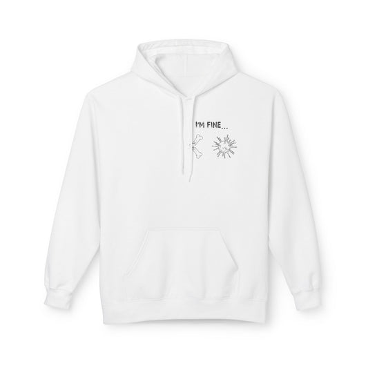 Everything's Fine Gamer Fleece Hoodie