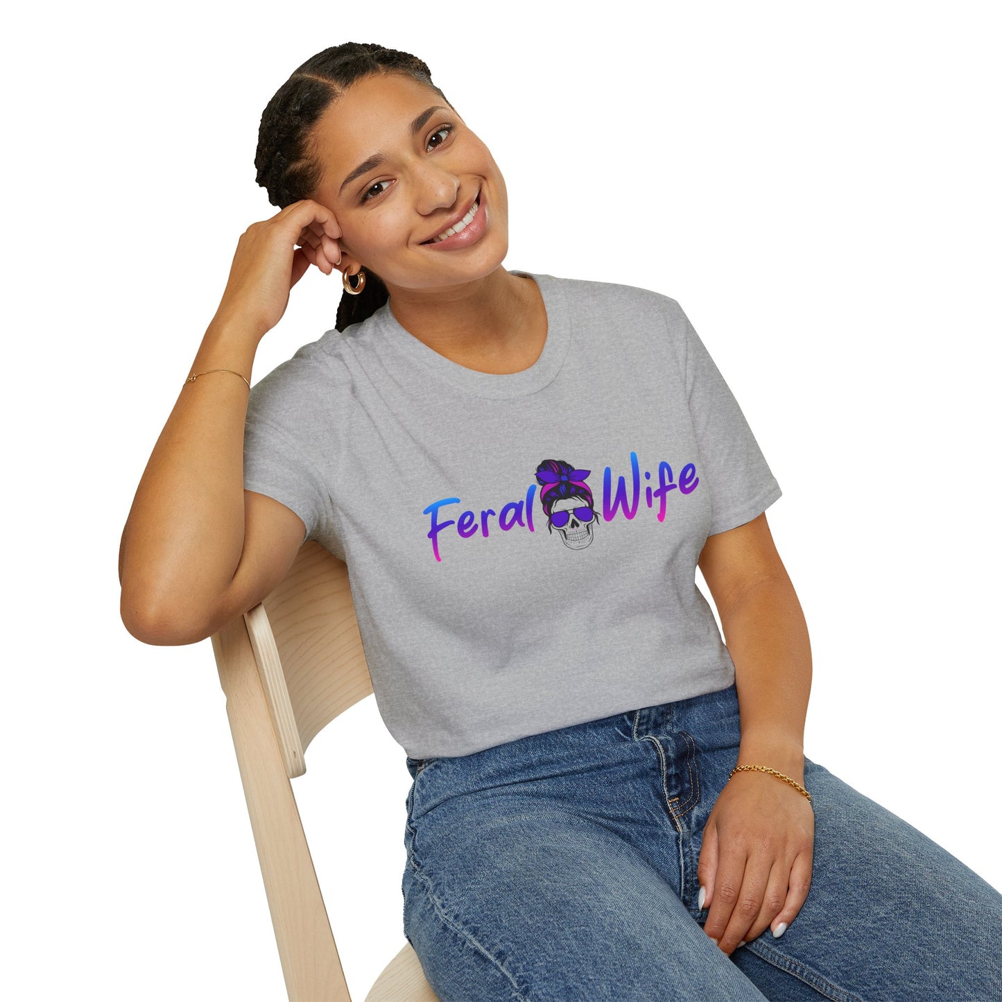 Feral Wife Softstyle Tee