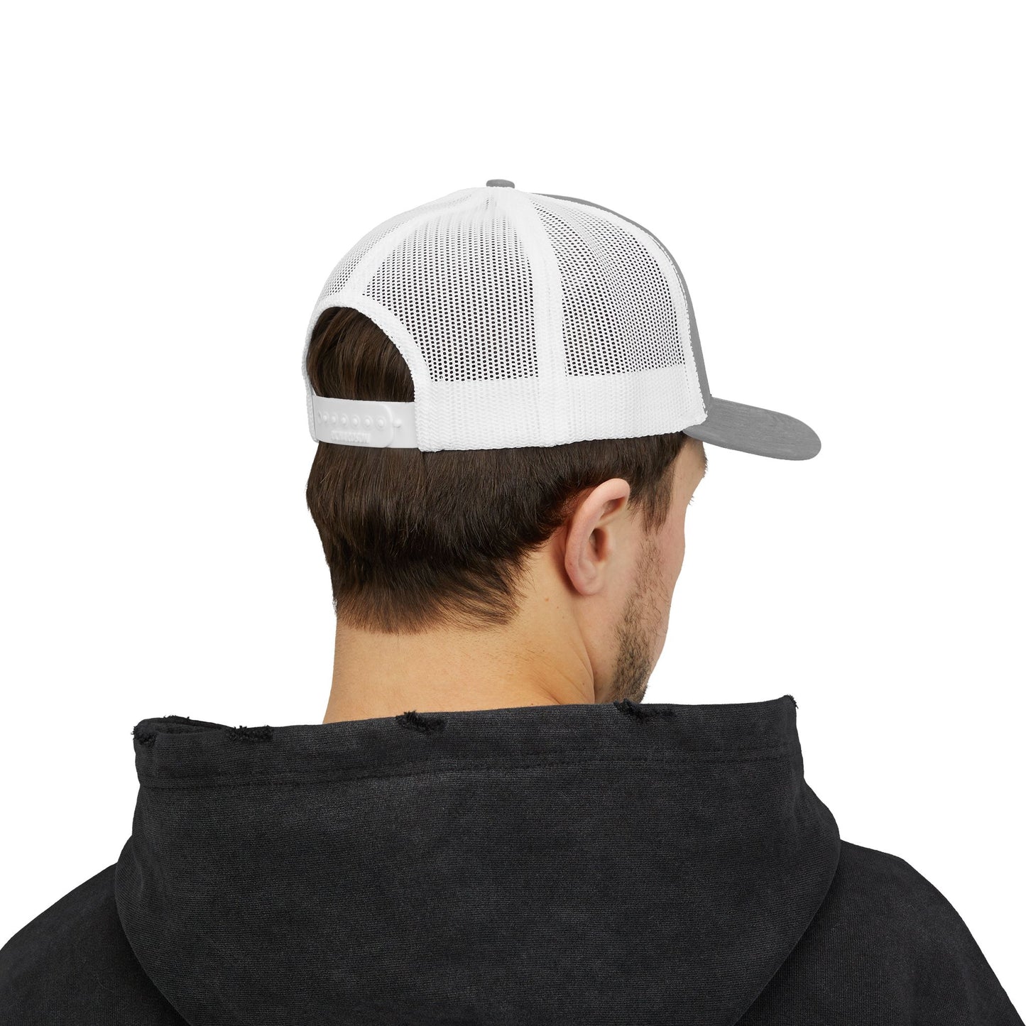 Tight Lines Embroidered Trucker Hat (Dark Logo)