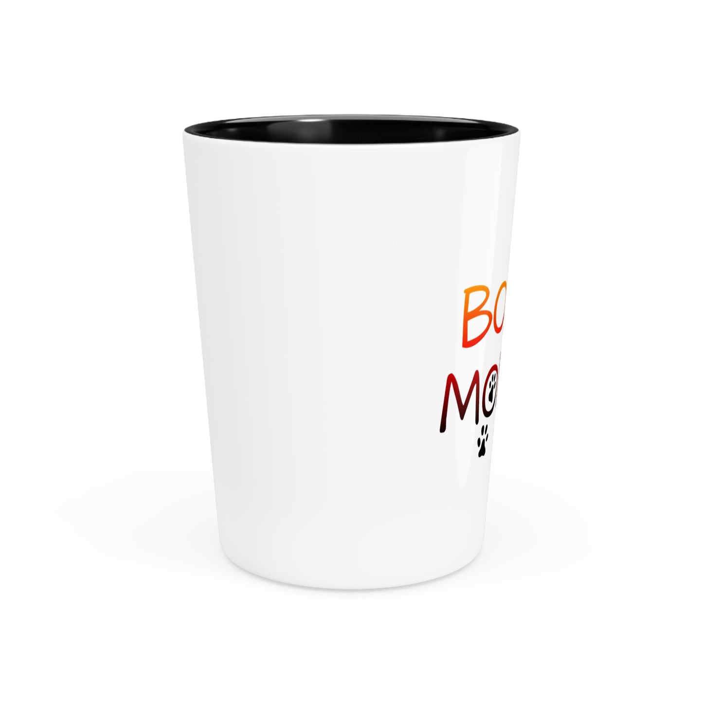 Boxer Momma Shot Glass