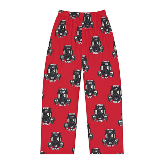 Spawn Loot Die Repeat Women's Pajama Pants - Perfect for Relaxing Nights, Cozy, Sleepwear, Gifts, Lounging, Casual Wear