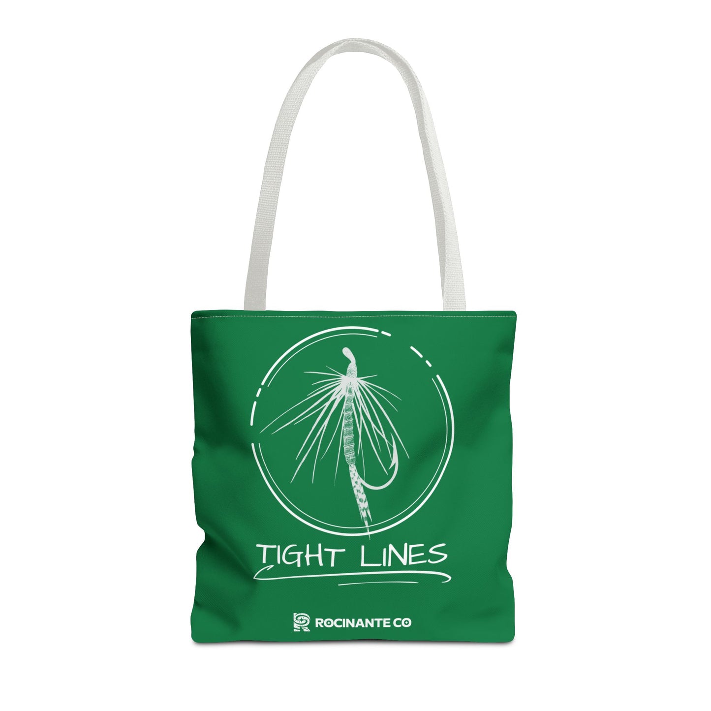 Tight Lines Tote Bag (Green)