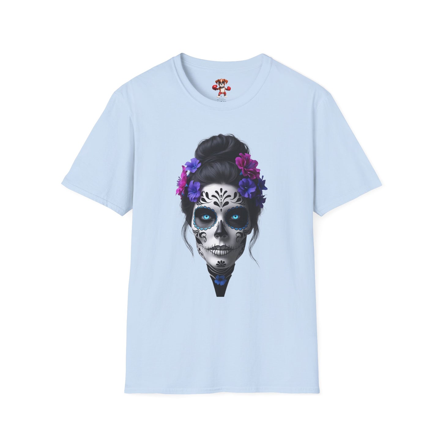 Day of the Dead T-Shirt, Skull Graphic Tee, Unisex Casual Shirt, Halloween Apparel, Festival Clothing, Gift for Her