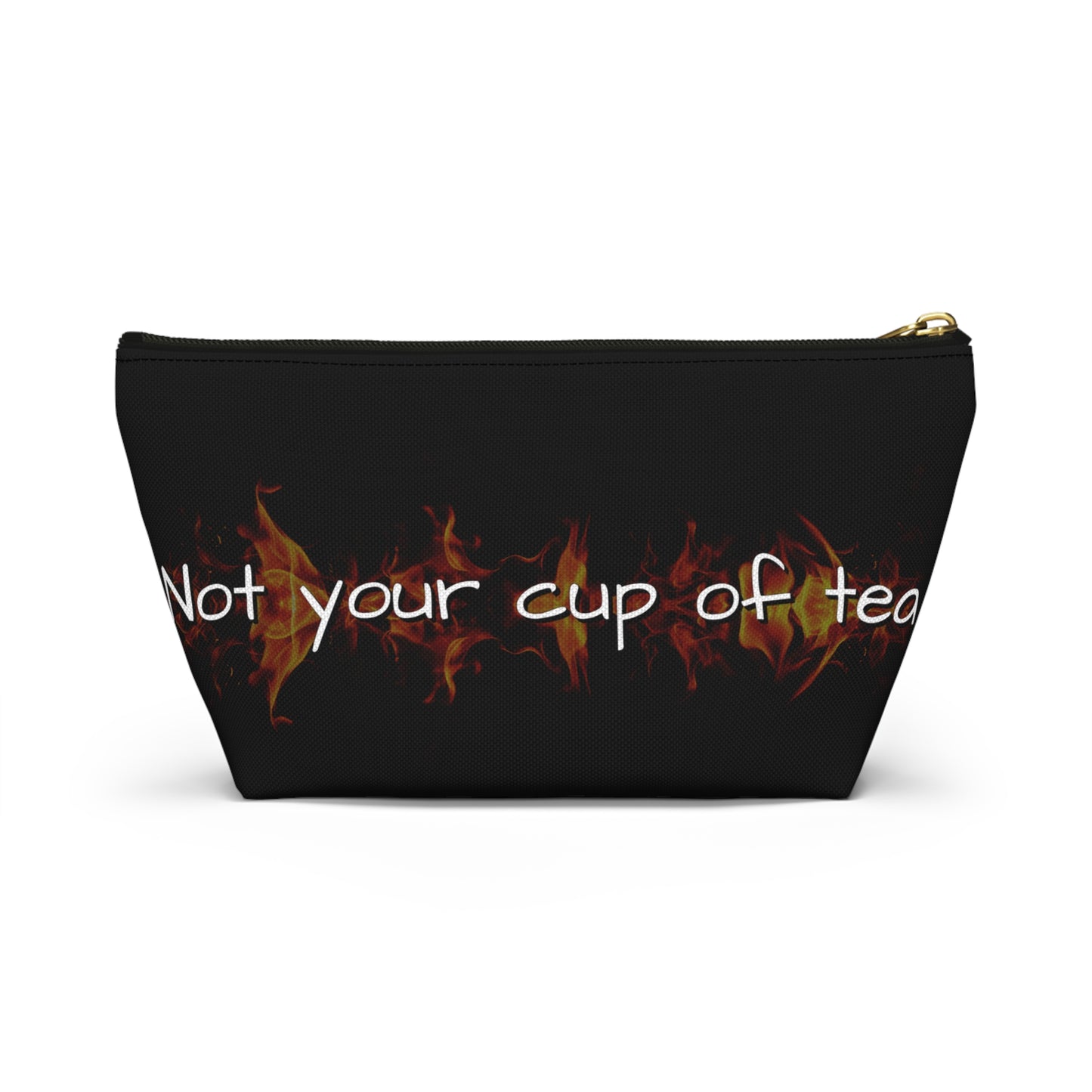 Be Gasoline Motivational Accessory Pouch, Bold Gift Bag, Makeup/Toiletries, Travel Essentials, All Over Print, Funny Motivation, Bags, Totes